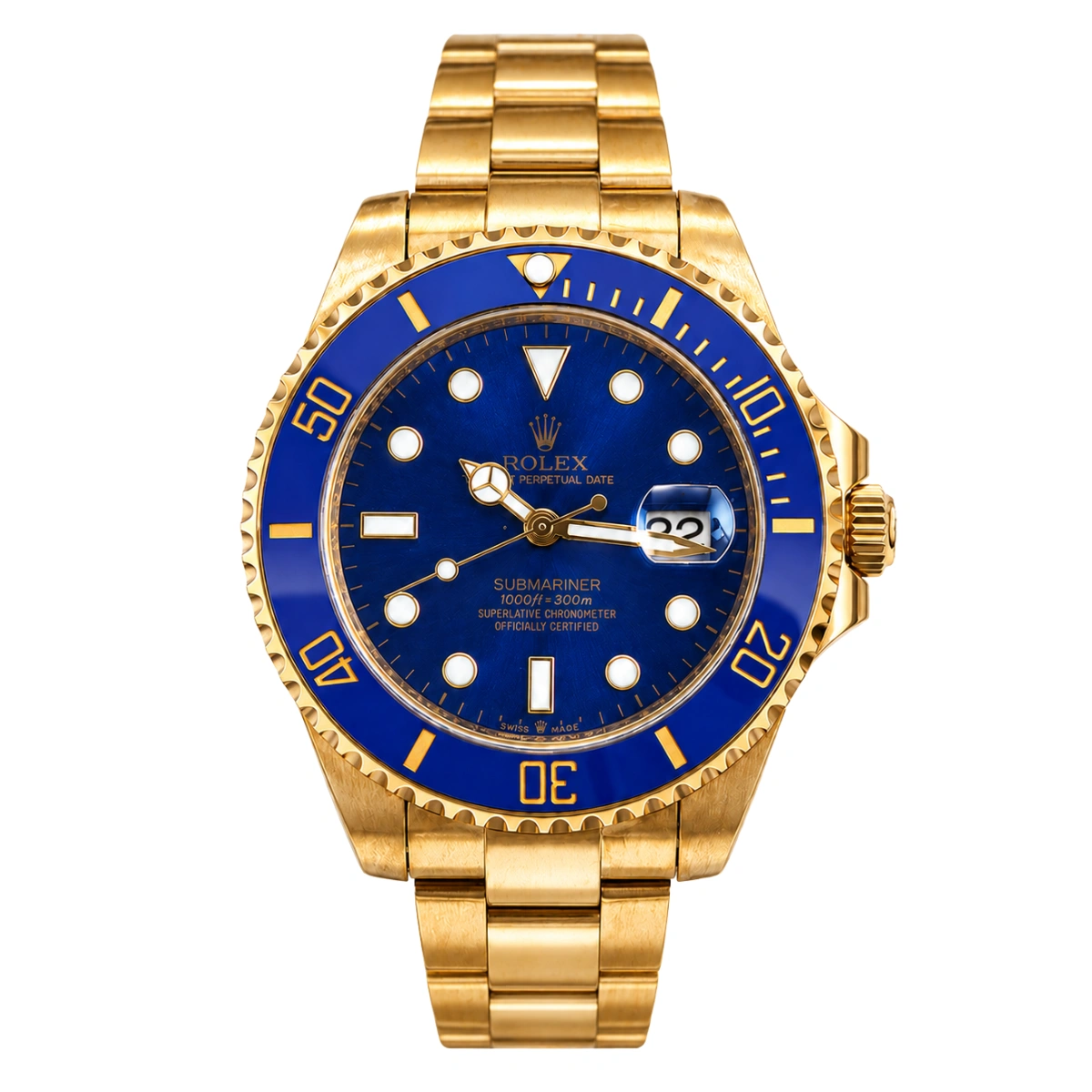 ساعم مچی رولکس ساب مارینر صفحه آبی
