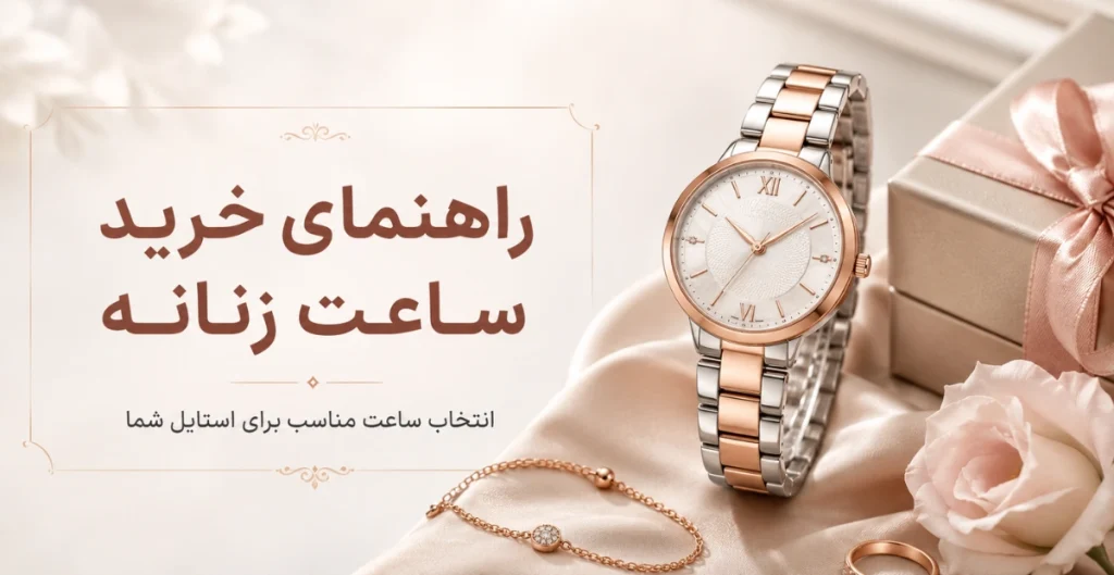 راهنمای خرید ساعت مچی زنانه و انتخاب ساعت مناسب استایل