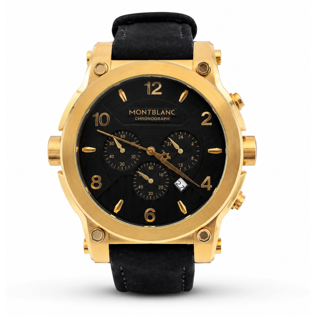 ساعت مردانه مونت بلنک montblanc سه موتوره 8428