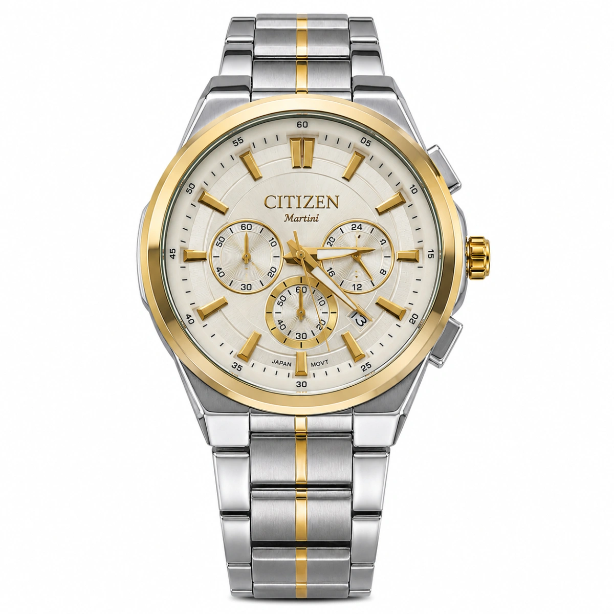 ساعت مچی سیتیزن مارتینی مدل Citizen Martini CM-2465 کرنوگراف سه موتوره